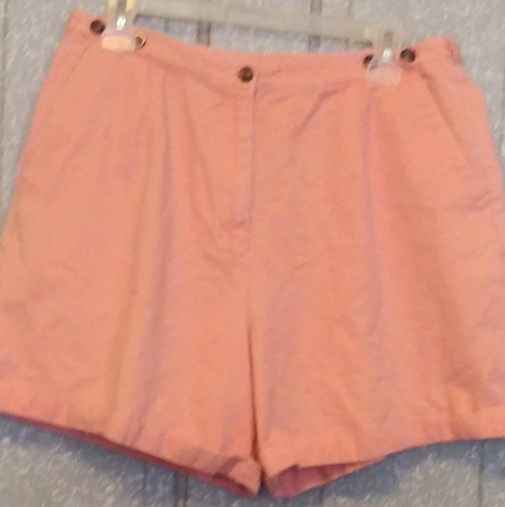 Coral Short Shorts by Westbound Sz. 14